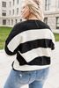Immagine di PLUS SIZE V NECK LOOSE SWEATER